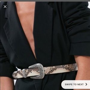 Urban Outfitters Snake belt